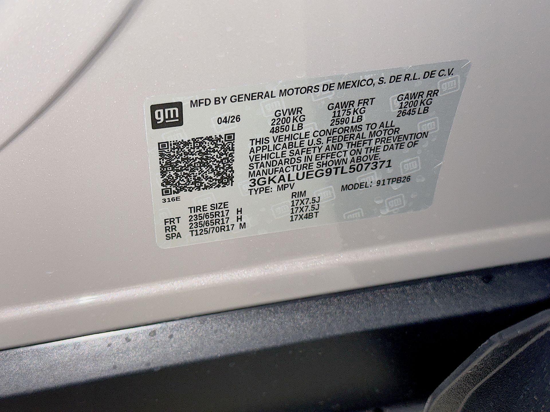 2026 GMC Terrain AWD 4dr Elevation