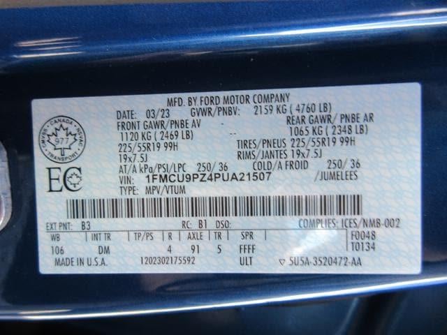 2023 Ford Escape ST-Line Elite AWD