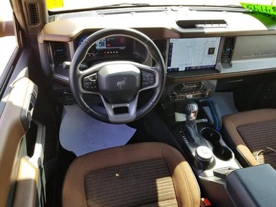 2022 Ford Bronco Base 4 Door Advanced 4x4