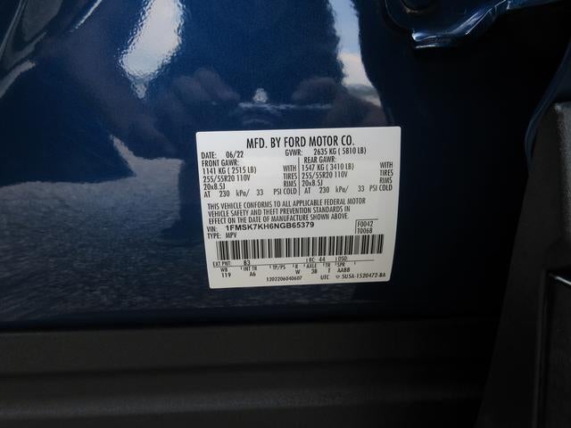 2022 Ford Explorer ST-Line RWD