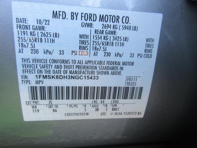 2022 Ford Explorer XLT 4WD