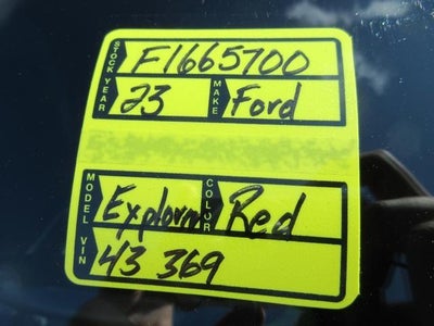 2023 Ford Explorer ST-Line 4WD