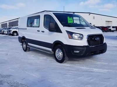 2023 Ford Transit Cargo Van T-250 130" Low Rf 9070 GVWR AWD