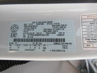 2023 Ford F-150 XLT 4WD SuperCrew 5.5' Box