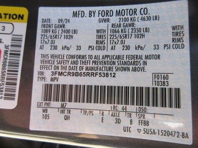 2024 Ford Bronco Sport Big Bend 4x4