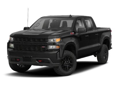 2021 Chevrolet Silverado 1500 Crew Cab Short Box 4-Wheel Drive Custom Trail Boss Midnight Edition