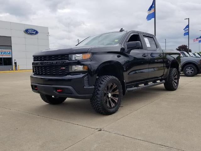 2021 Chevrolet Silverado 1500 Crew Cab Short Box 4-Wheel Drive Custom Trail Boss Midnight Edition