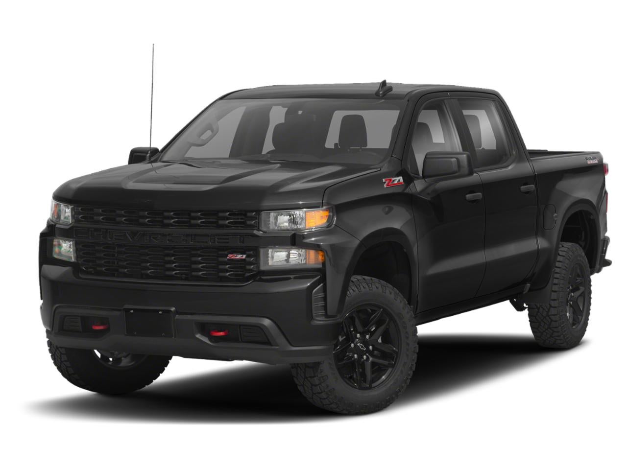 2021 Chevrolet Silverado 1500 Crew Cab Short Box 4-Wheel Drive Custom Trail Boss Midnight Edition