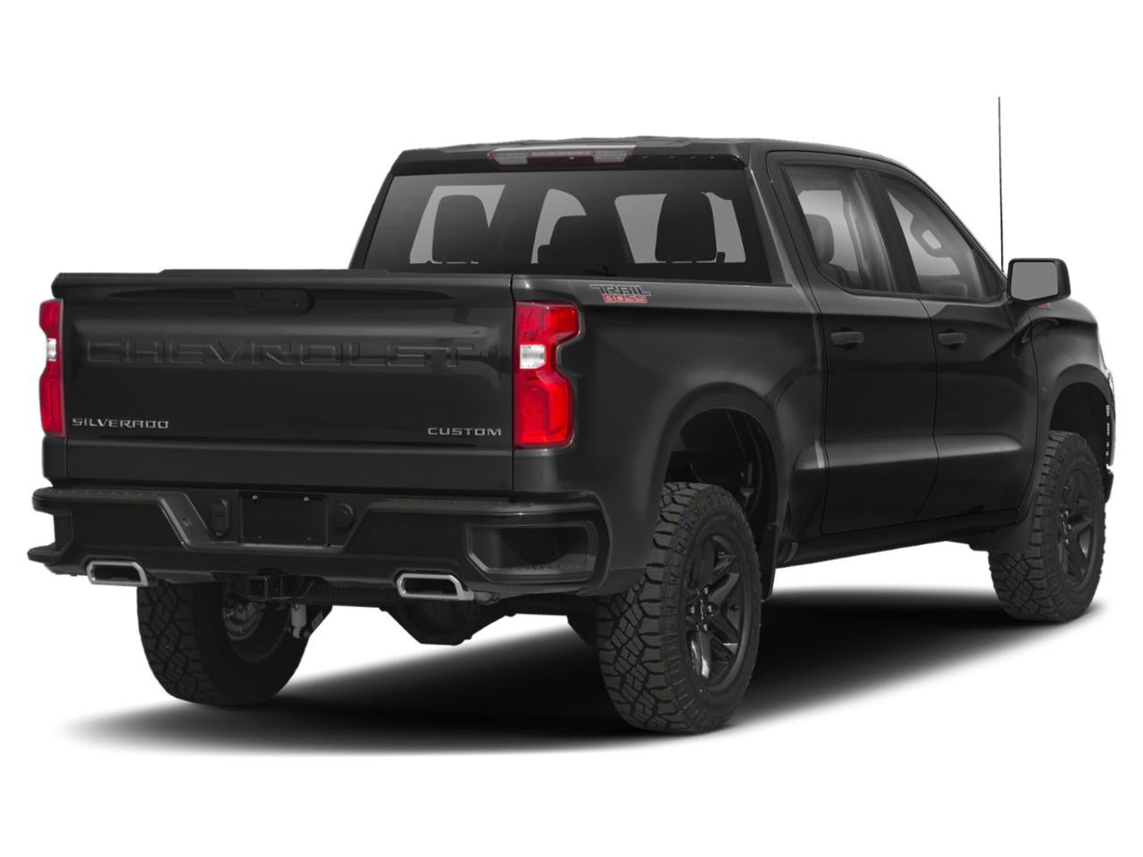 2021 Chevrolet Silverado 1500 Crew Cab Short Box 4-Wheel Drive Custom Trail Boss Midnight Edition