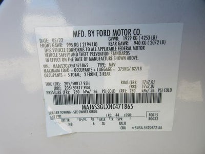 2022 Ford EcoSport SE 4WD