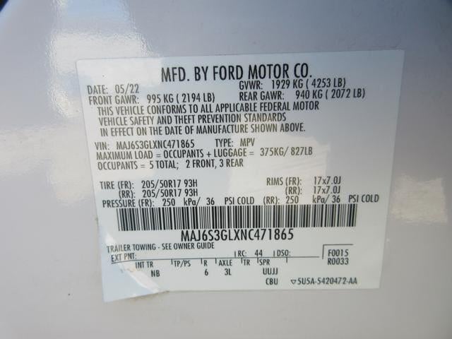 2022 Ford EcoSport SE 4WD