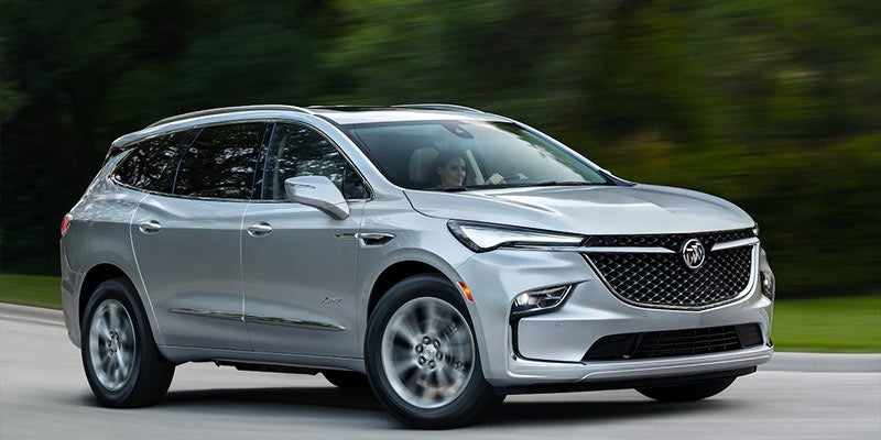 2022 Buick Enclave driving