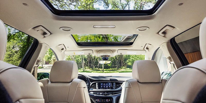 2022 Buick Enclave interior front