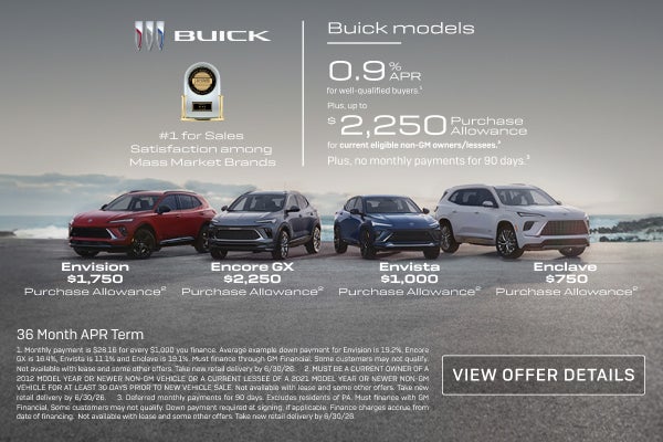 0.9% APR FOR 36 MONTHS
FOR WELL-QUALIFIED BUYERS.1

Plus, up to $2,250 PURCHASE ALLOWANCE for cur...