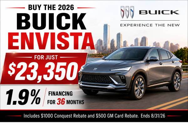 THE 2026 BUICK ENVISTA