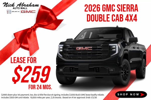 2026 GMC Sierra Lease for $ 259 for 24 months