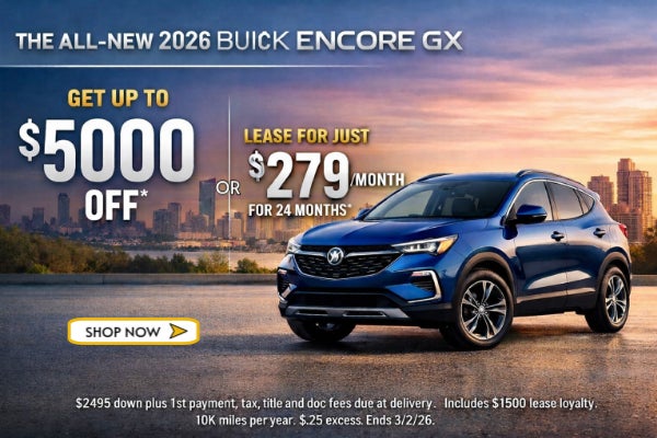 THE ALL- NEW2026 BUICK ENCORE GX