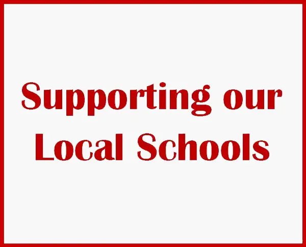 Supporting Our Local Schools